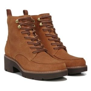 Naturalizer Size 7 Golden Maple Suede Dara Bootie